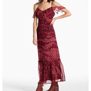Lucky Brand Flutter Slv Maci Dress WORN ONCE